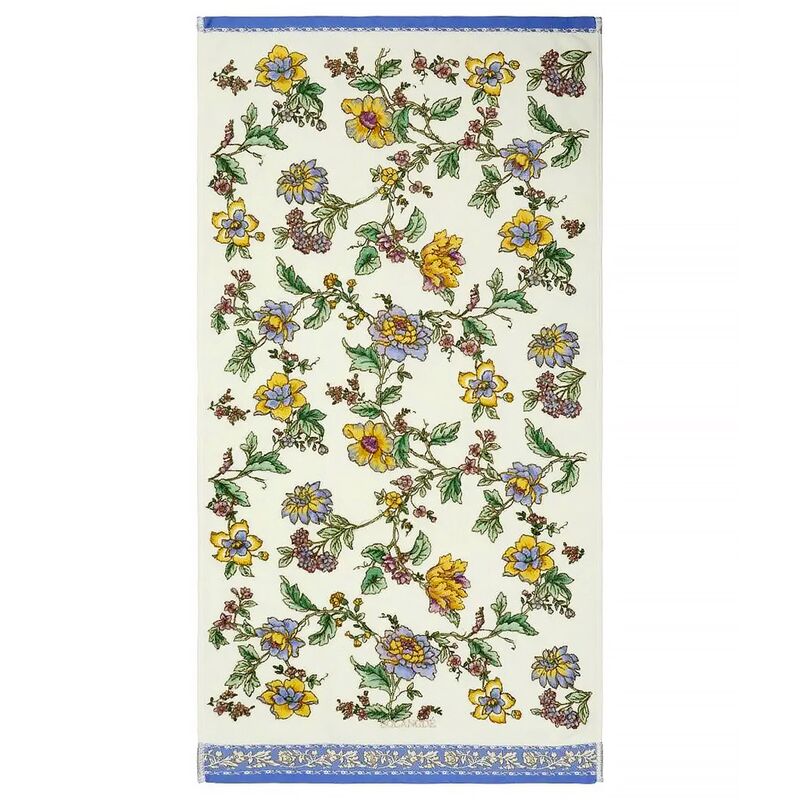 Полотенце махровое "Япония-2011" 100х150см, плотность 300гр/м2, 100% хлопок, "Вдохновение", синий, Bolangde (Китай)
