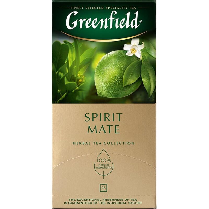 Чай Greenfield Spirit Mate травян, 25пак