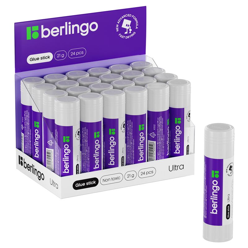 Клей-карандаш Berlingo Ultra, 21г