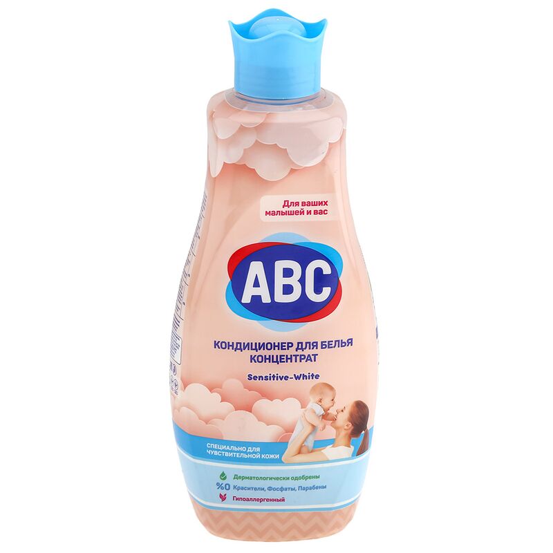 Кондиционер для белья ABC Parfumia Sensitive 1,44л, концентрат (Турция)