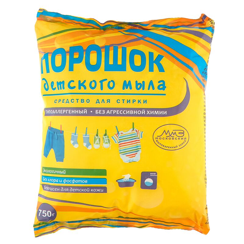 Мыло детское порошок 750гр, ГОСТ 32479-2013 (Россия)