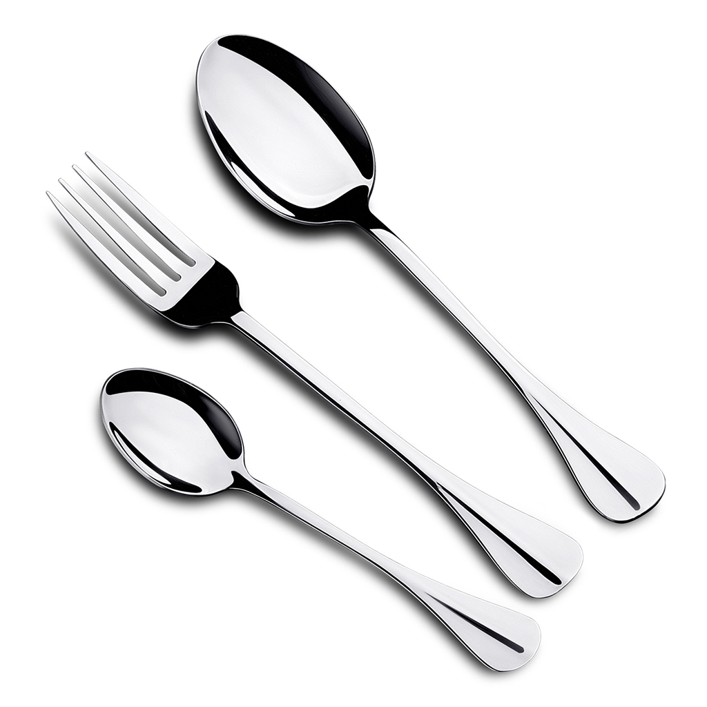 Набор столовых приборов "Callisto" 18 предметов: вилка столовая - 6шт, ложка столовая - 6шт, ложка чайная - 6шт, нержавеющая сталь, в коробке, "Regent" (