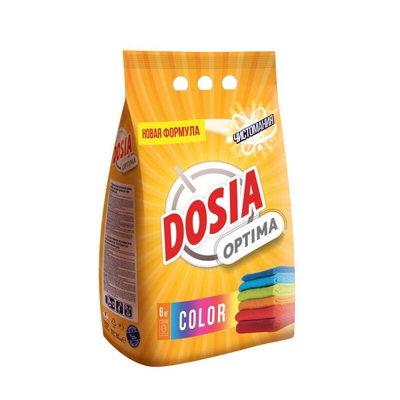 Порошок стиральный Dosia Optima Color, 6 кг