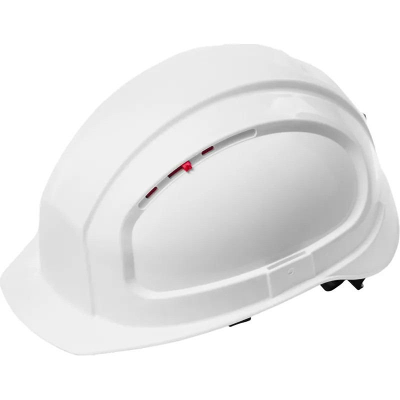 Каска защитная РОСОМЗ СОМЗ-19 Зенит Rapid белая с храповым механизмом (719817)