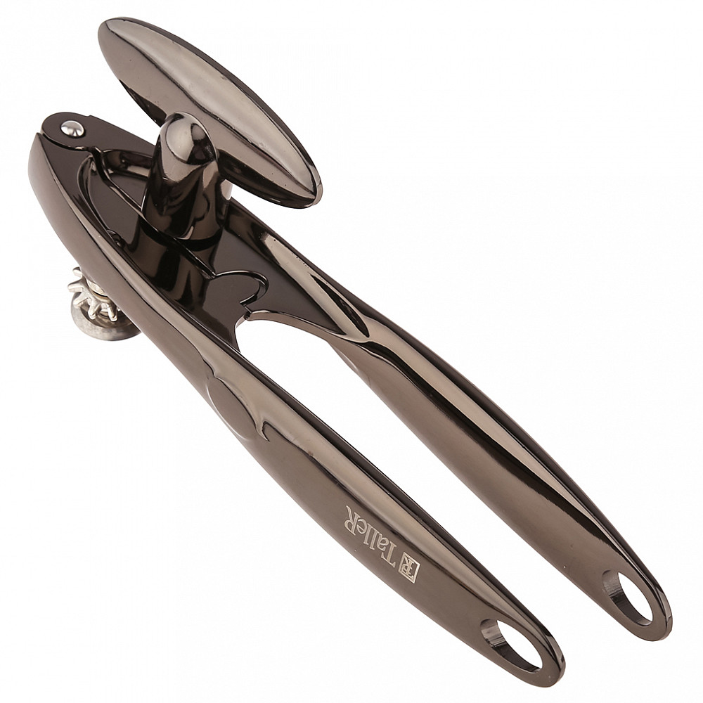 Консервовскрыватель металлический "TalleR" 18х4см, цинковый сплав, глянцевое покрытие, режущий элемент из углеродистой стали, пэт пакет