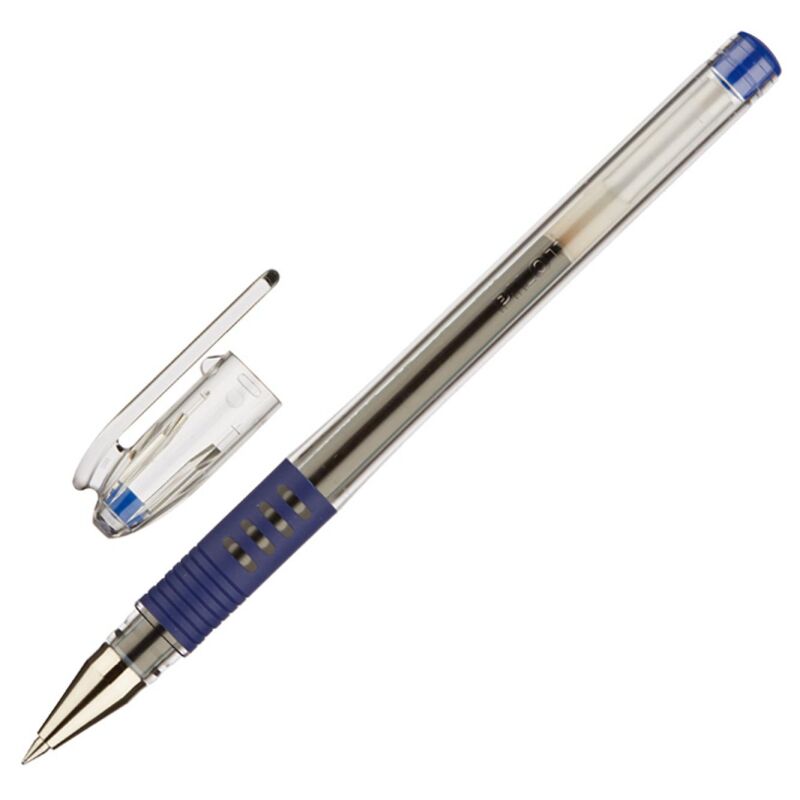 Ручка гелевая Pilot  G-1 GRIP  с упором ( синяя)  0,3 мм. 12шт/уп!
