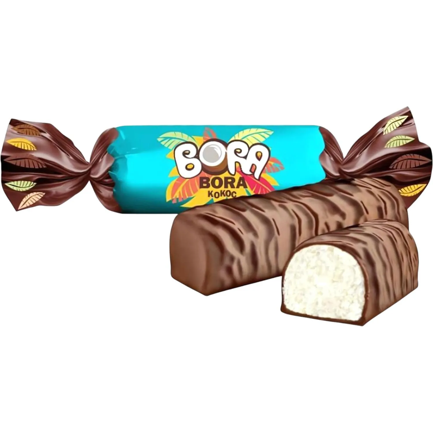 Конфеты шоколадные Bora-Bora шоколадные кокос, 200 г
