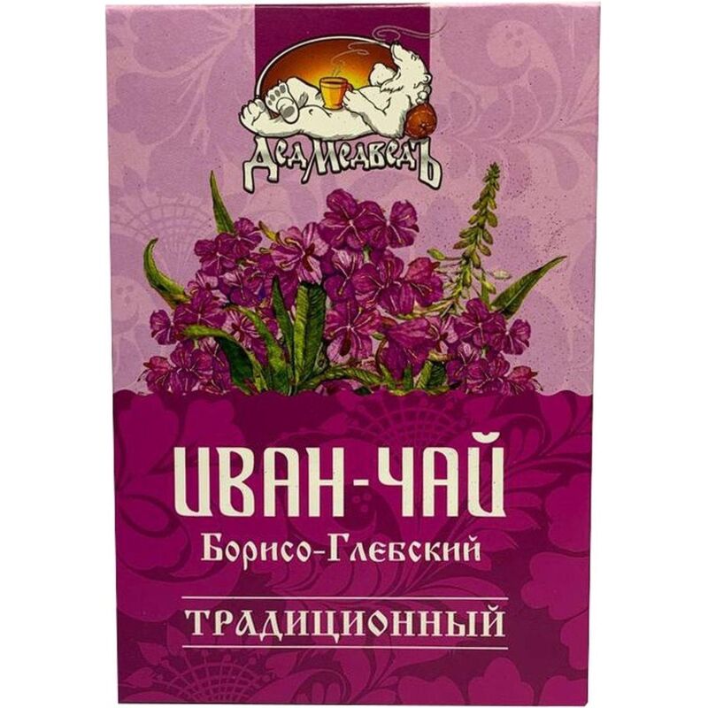 Чай Медведъ Иван-чай Борисоглебский,традиц.,фермент.,гранул., 50г