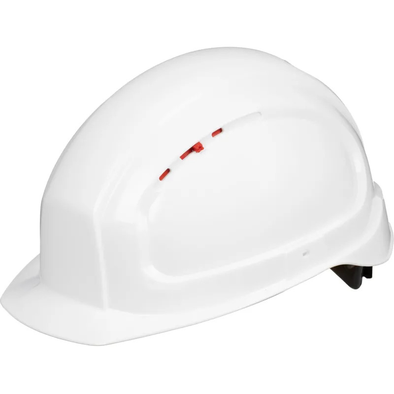 Каска защитная для работ на высоте TOPFORT Универсал 301 белая с храповым механизмом