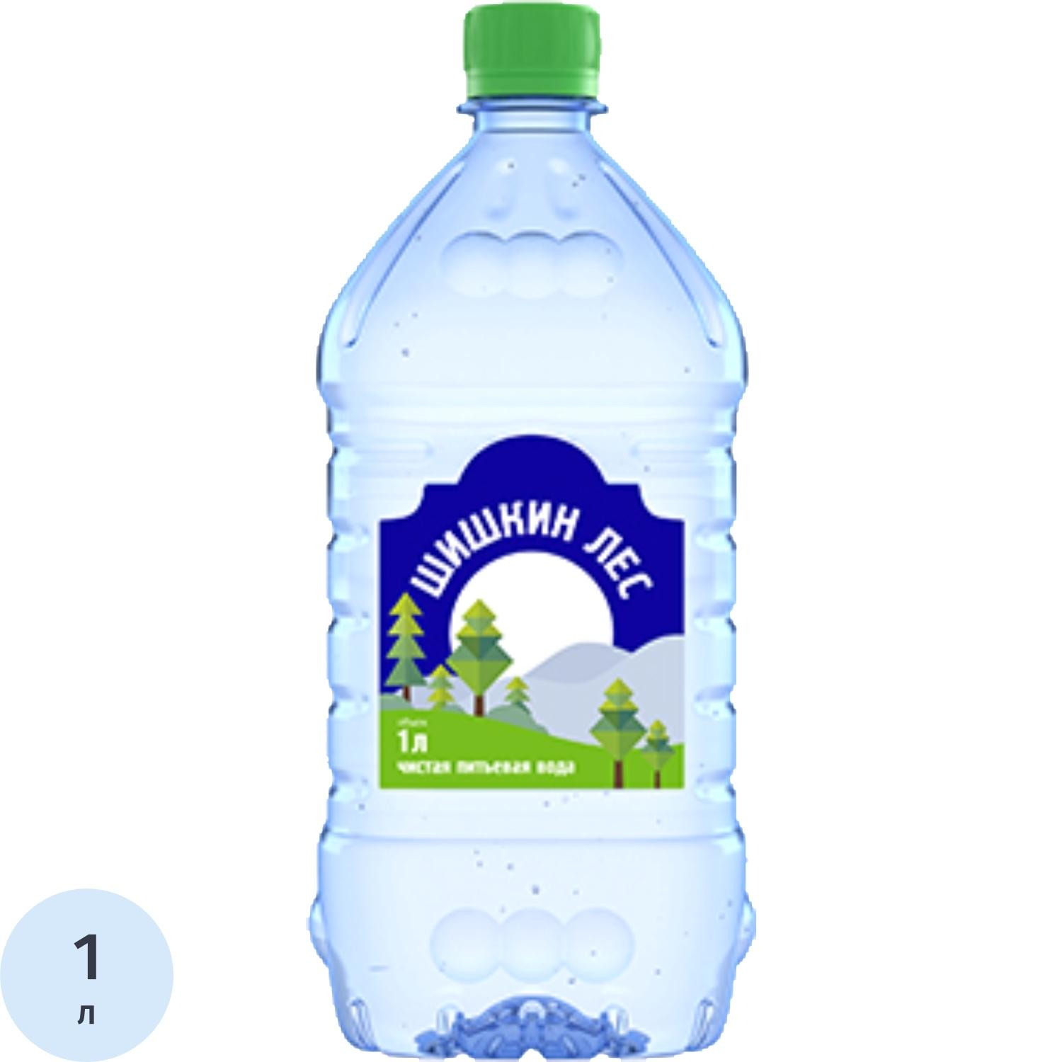 Вода питьевая Шишкин Лес негазированная 1 л