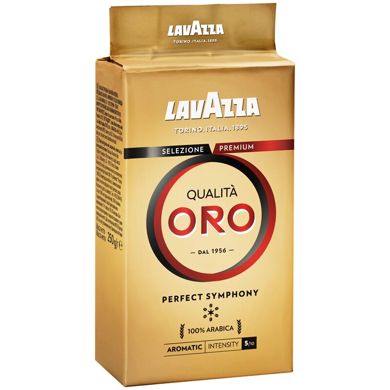 Кофе молотый Lavazza Qualita. Oro, вакуумный пакет, 250г