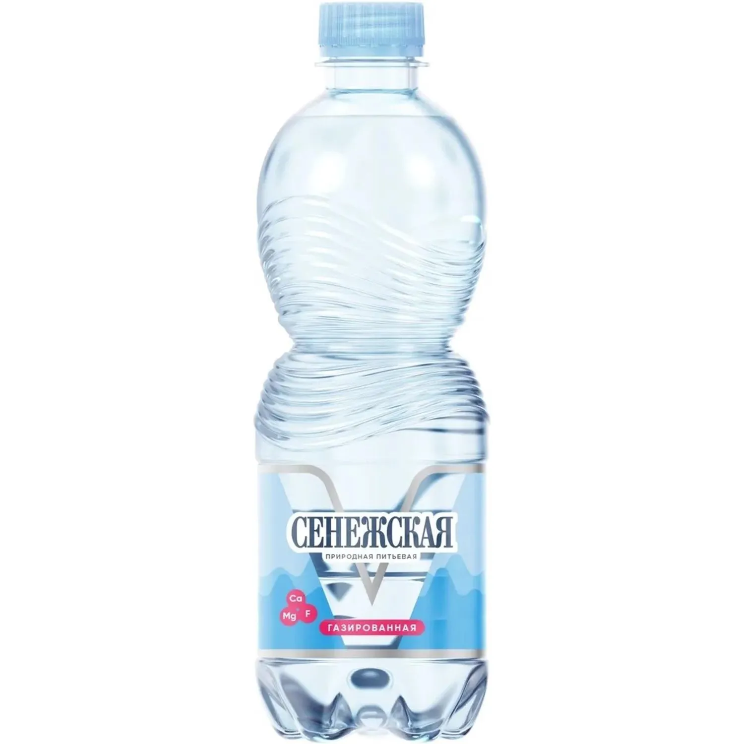 Вода питьевая Сенежская газированная 0.5 л