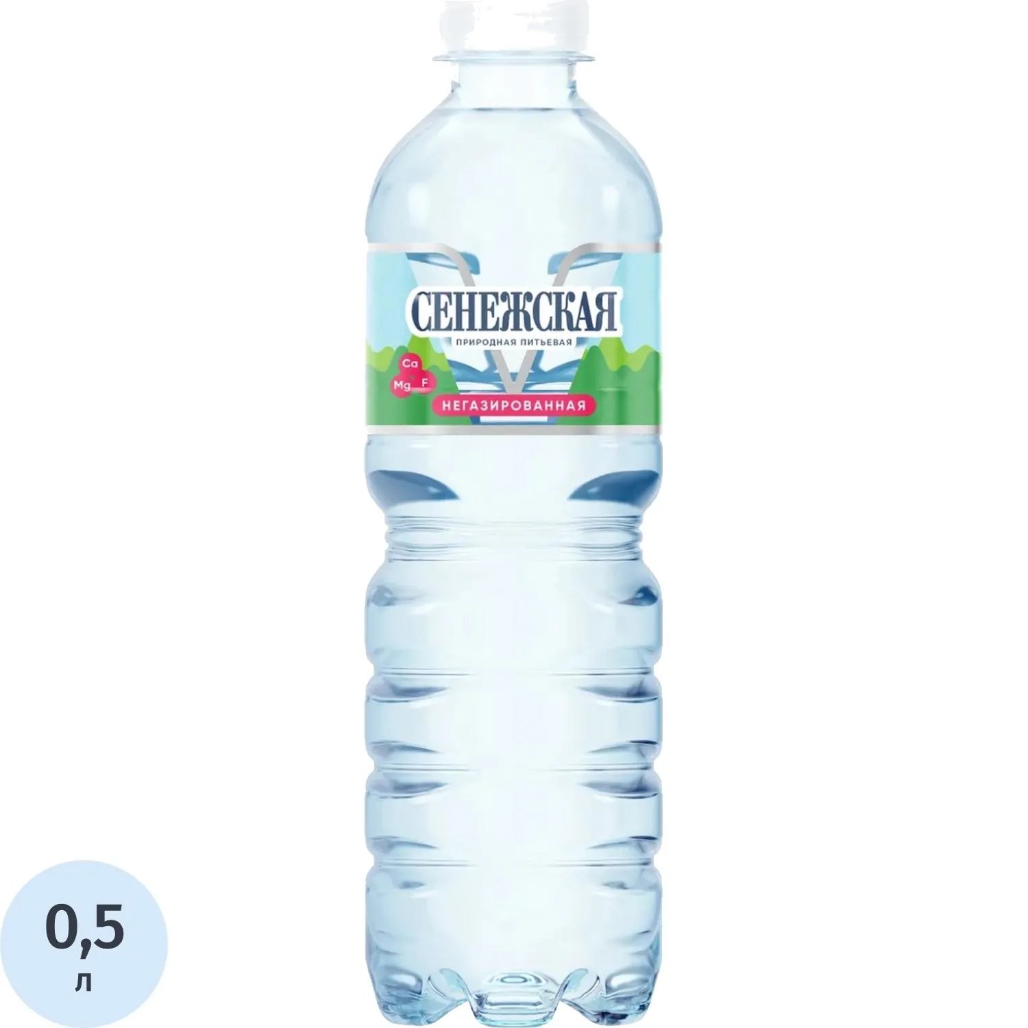 Вода питьевая Сенежская негазированная 0.5 л