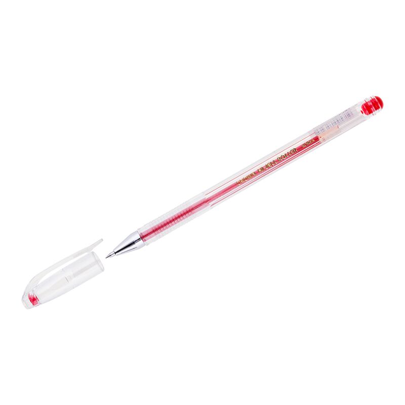 Ручка гелевая HJR-500 0,5мм красная