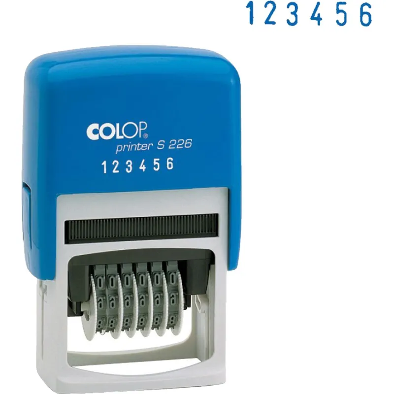 Нумератор 6-и раз. высота шрифта 4мм S226 (аналог 4846) Colop