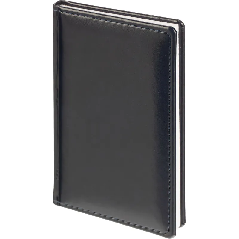 Еженедельник датированный 2026 АТТАСНЕ 64л, 90х160мм, карм.верт, Каньон син