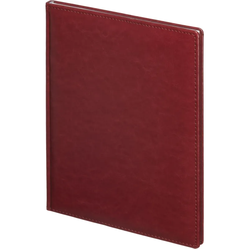 Еженедельник датированный 2026, бордо, А4, 213х265 мм,160 стр,Agenda