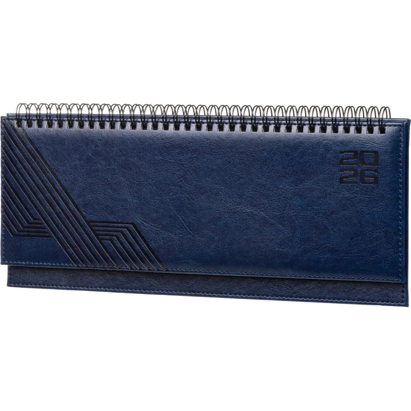 Планинг датированный 2026 ESCALADA 310x130мм, 64л, синий 70324