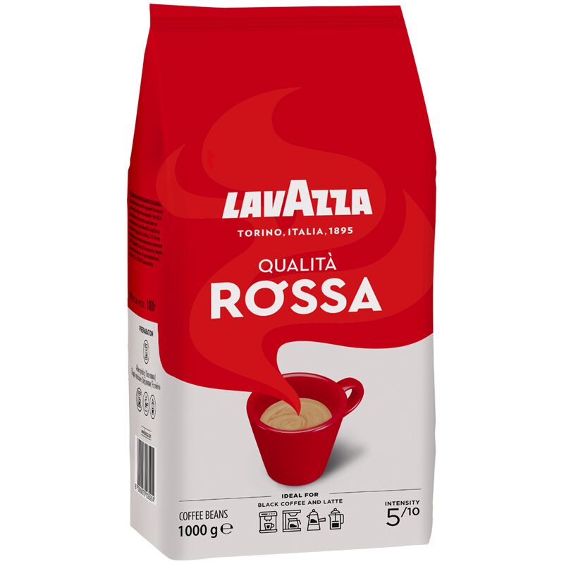 Кофе в зернах Lavazza Qualit?. Rossa, вакуумный пакет, 1кг