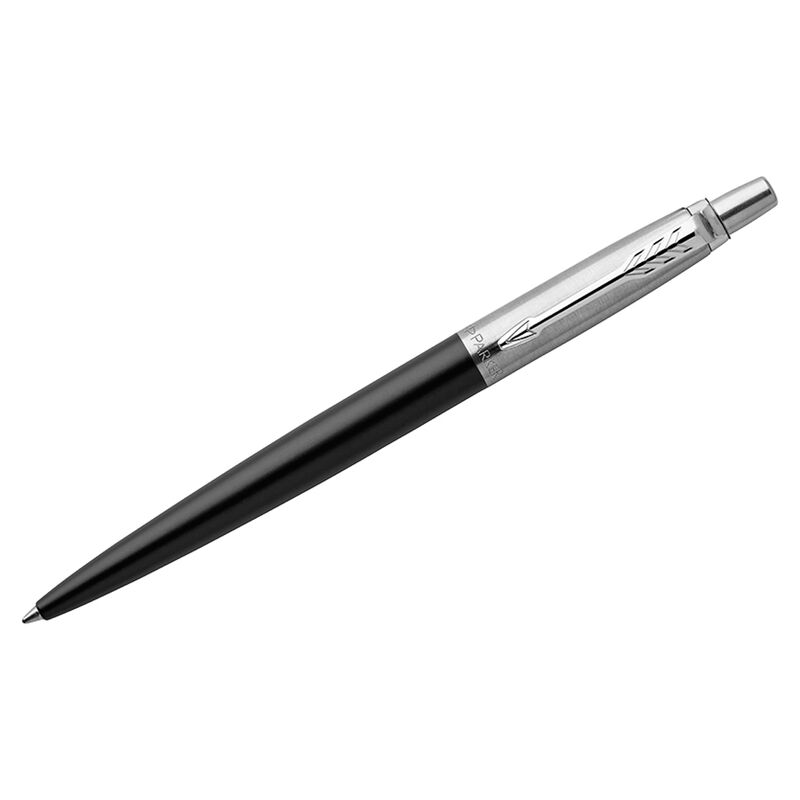 Ручка шариковая Parker Jotter Bond Street Black CT синяя, 1,0мм, кнопочн., подар. уп.