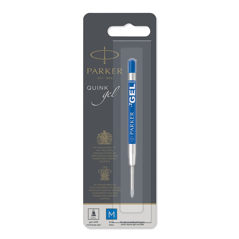 Стержень гелевый Parker Gel Ball Point синий, 98мм, 0,7мм, блистер