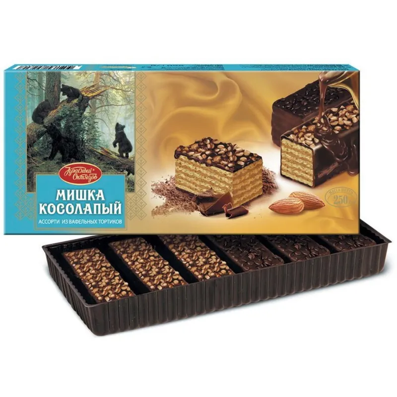 Торт Мишка вафельный косолапый 250г