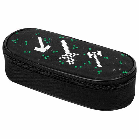 Пенал-футляр BRAUBERG 1 отд органайзер, полиэстер, 22x9х5 см, "Digital tools", 273568