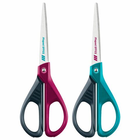 Ножницы 170мм MAPED Essential Green ассорти, цвет ассорти, 468002