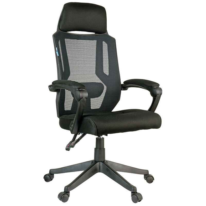 Кресло руководителя Helmi HL-E32 Ergo LUX, ткань черная
