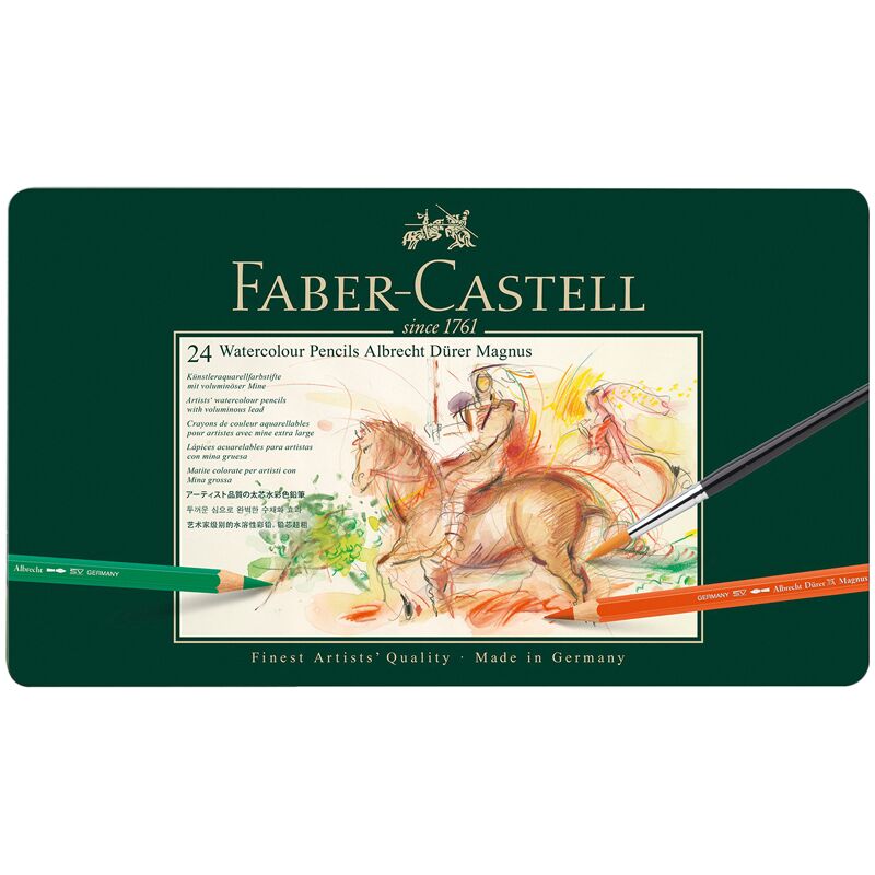 Карандаши акварельн. 24цв  художественные Faber-Castell Albrecht D?rer Magnus