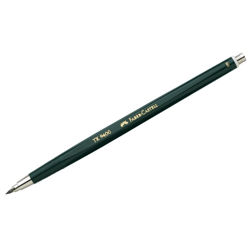 Карандаш цанговый Faber-Castell TK 9400, 2,0мм, B