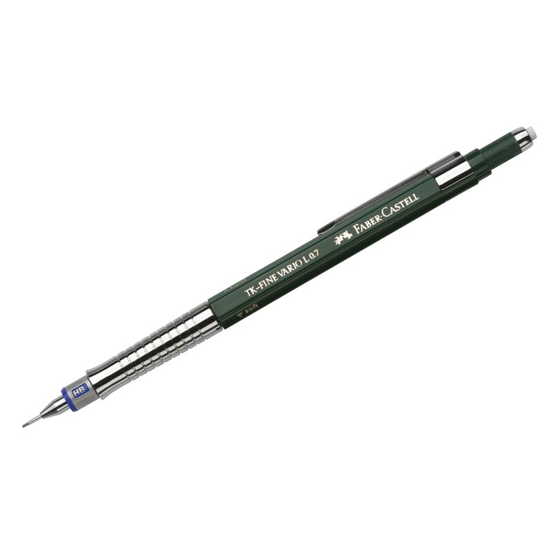 Карандаш механический Faber-Castell TK-Fine Vario L, HB, 0,7мм, с ластиком