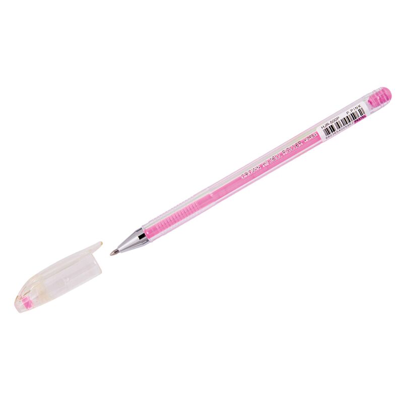 Ручка гелевая Crown Hi-Jell Pastel розовая пастель, 0,8мм