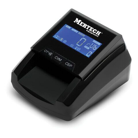 Детектор банкнот MERTECH D-20A FLASH PRO LCD, автоматический, ИК, МАГНИТНАЯ, АНТИСТОКС детекция, АКБ, 5025