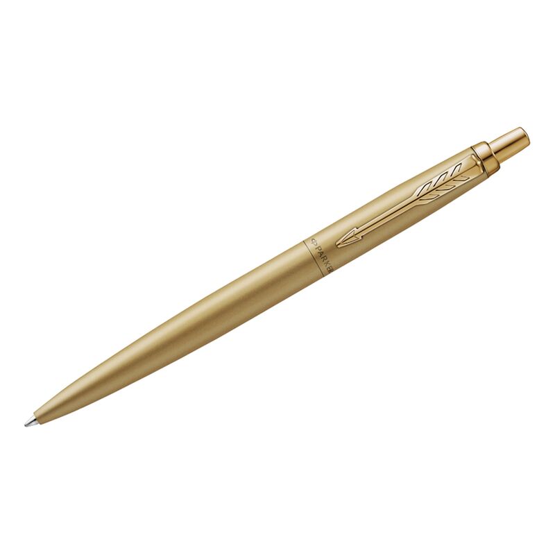 Ручка шариковая Parker Jotter XL Monochrome 2020 Gold  синяя, 1,0мм, кнопочн., подар. уп.