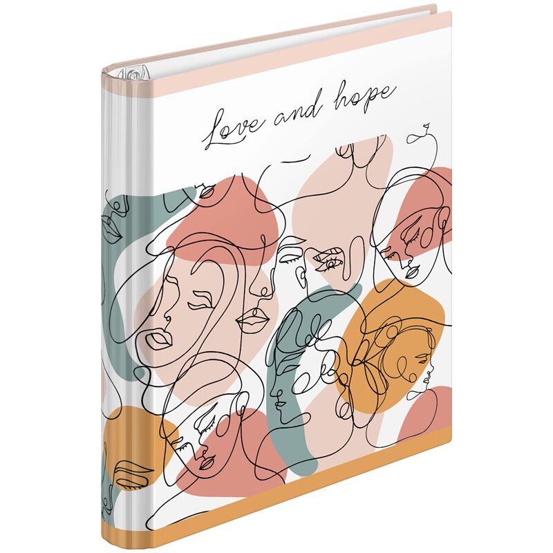 Тетрадь на кольцах А5, 120л., 7БЦ, ArtSpace Стиль. Love and hope, глянцевая ламинация