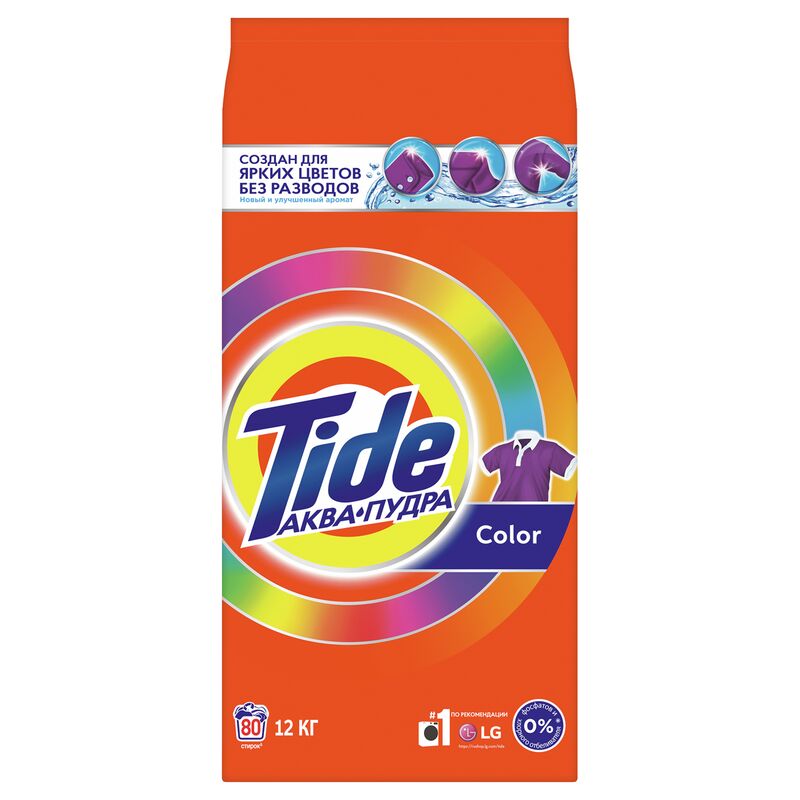 Стиральный порошок автомат Tide Color 12кг