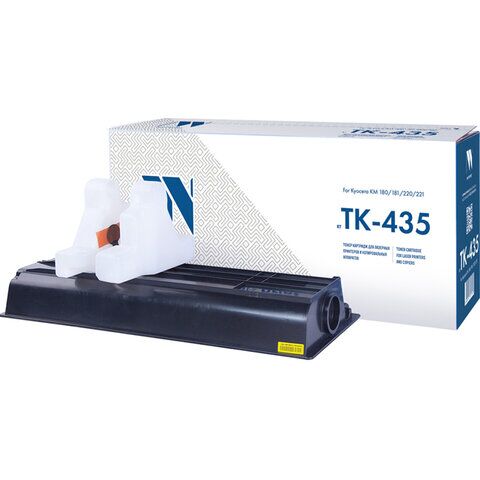 Тонер-картридж NV PRINT (NV-TK-435) для KYOCERA TASKalfa 180/220, ресурс 15000 стр.