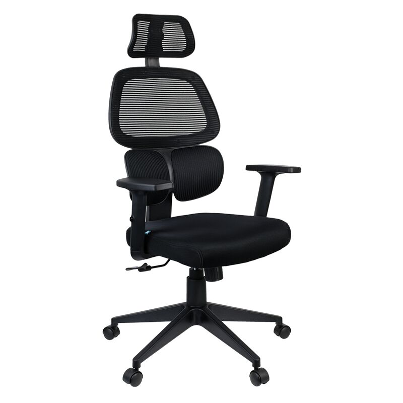 Кресло руководителя Helmi HL-E36 Support, ткань черная