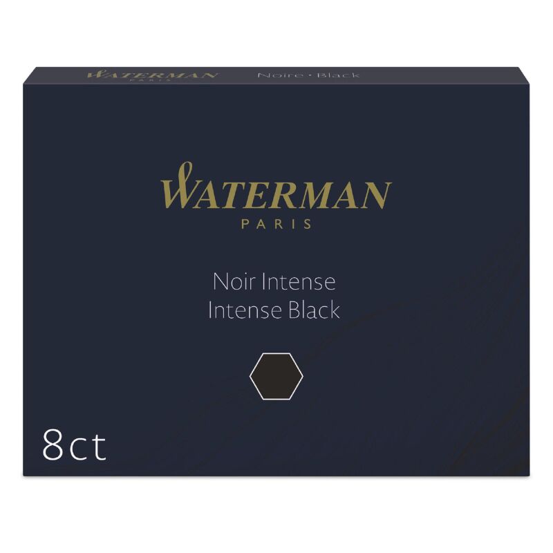 Картридж сменный для перьевой ручки WATERMAN Cartridge Size Standard черн 8