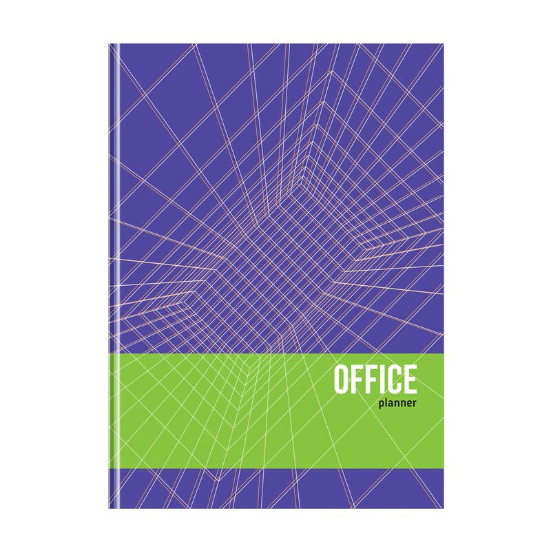 Бизнес-блокнот А4 160л BG "Office planner", глянцевая ламинация