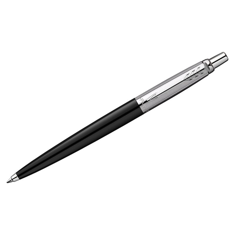 Ручка шарик. Parker "Jotter Originals Black Chrome CT" синяя, 1,0мм, кнопочн., подарочная упаковка