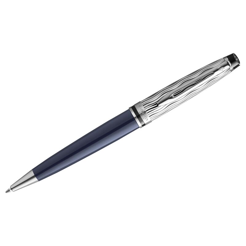 Ручка шарик. Waterman "Expert SE Deluxe Blue CT" синяя, 1,0мм, подарочная упаковка