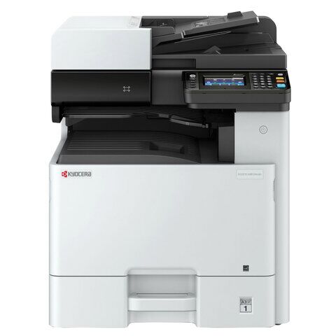 МФУ лазерное ЦВЕТНОЕ KYOCERA ECOSYS M8124cidn 4 в 1, А3, 24 страниц/мин, ДУПЛЕКС, АПД, сетевая карта, 1102P43NL0