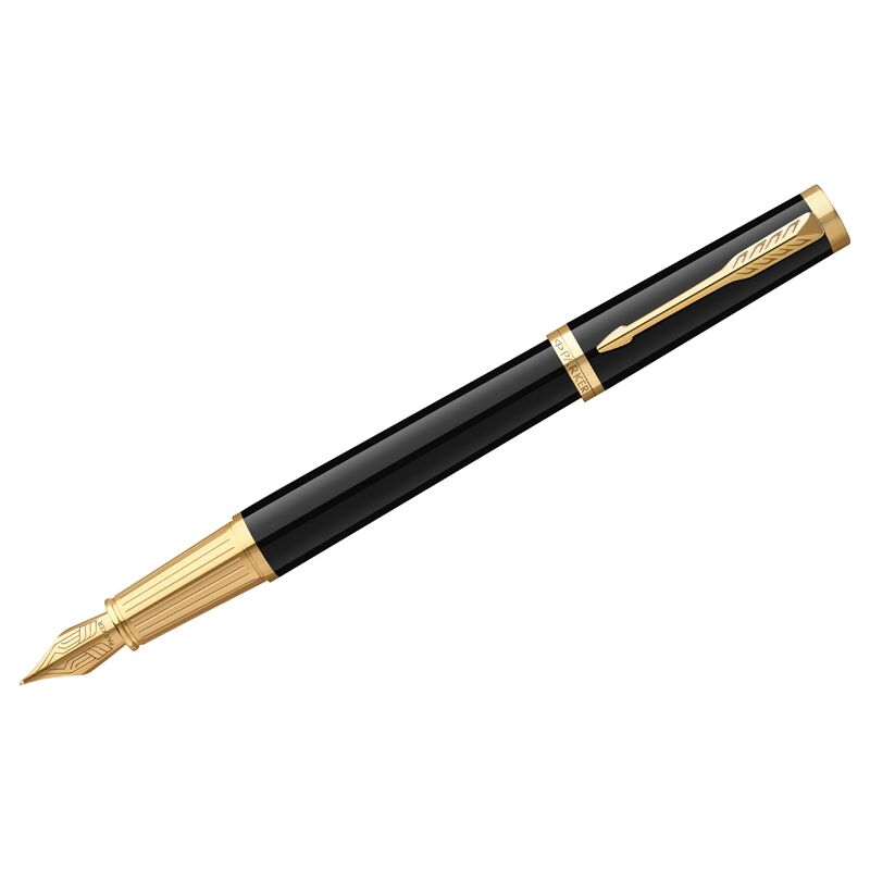 Ручка перьевая Parker Ingenuity Black GT 0,8мм, подарочная упаковка