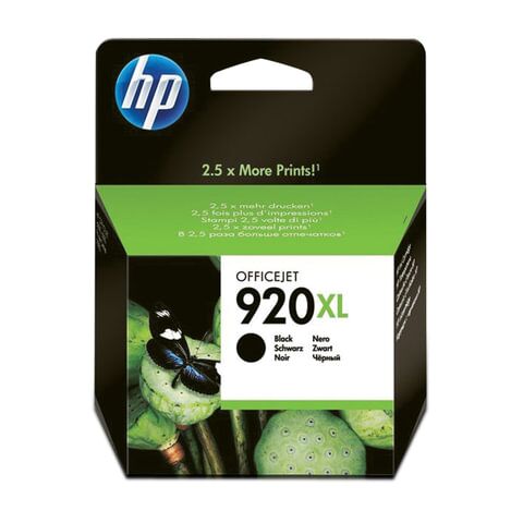 Картридж струйный HP (CD975AE) Officejet 6000/6500/7000, №920 XL, черный, оригинальный, ресурс 1200 стр