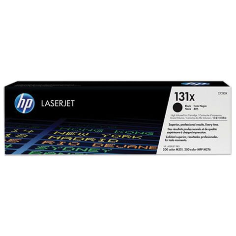 Картридж лазерный HP (CF210X) LaserJet Pro 200 M276n/M276nw, черный, оригинальный, ресурс 2400 страниц