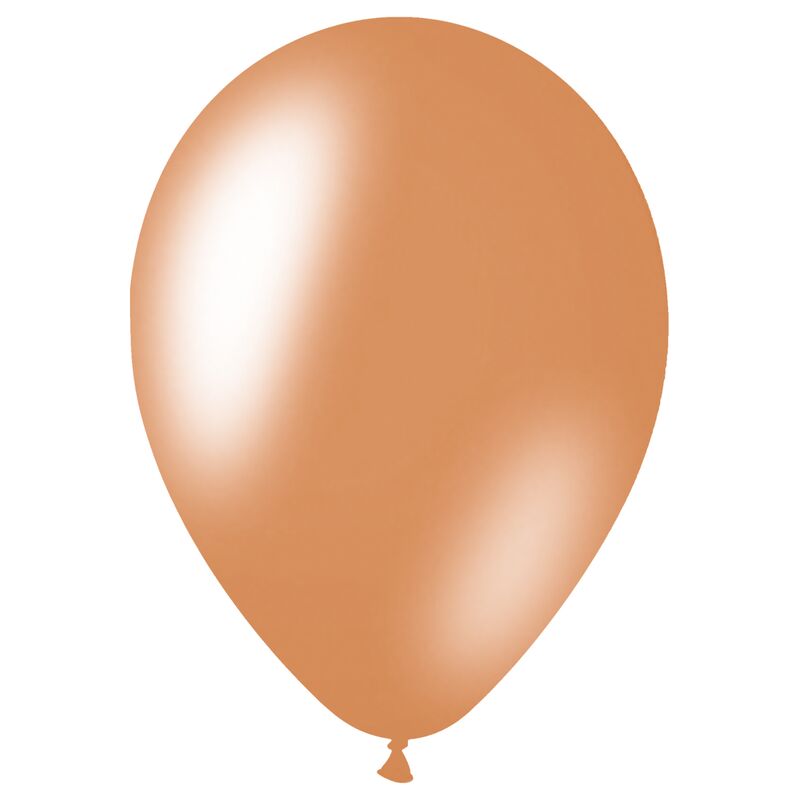 Воздушные шары 50шт М12/30см MESHU металлик золото