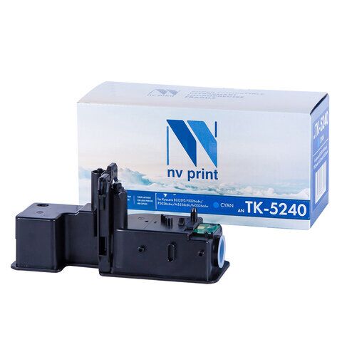 Тонер-картридж NV PRINT (NV-TK-5240C) для KYOCERA ECOSYS P5026cdn/w/M5526cdn, голубой, ресурс 3000 стр.