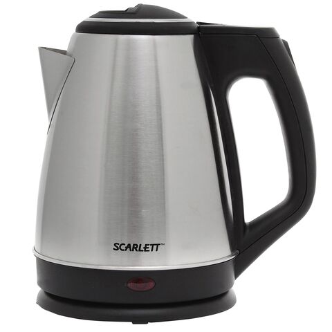 Чайник SCARLETT SC-EK21S25, 1,5 л, 1350 Вт, закрытый нагревательный элемент, сталь, SC - EK21S25